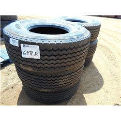 1 LOT (6) 425/65R22.5 TIRES