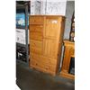 Image 1 : SOLID PINE ARMOIRE DRESSER