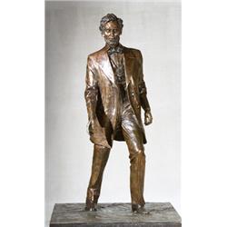 Lorenzo E. Ghiglieri (American b. 1931) Abraham Lincoln Signed, dated Lorenzo G...