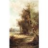 Image 1 : Thomas Bigelow Craig (American 1849-1924) Summer and Autumn: A Pair of Works Th...