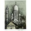 Image 1 : Bernard Buffet (French b. 1928) Le Sacre-Coeur (Sorlier 64) Lithograph in color...