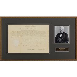 Millard Fillmore and Daniel Webster