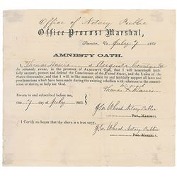 Confederate Amnesty Oath