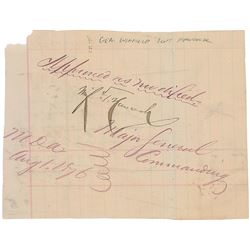 Winfield Scott Hancock and Lorenzo Thomas