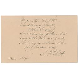 Samuel Francis Smith