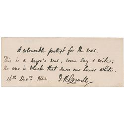 James Russell Lowell and John Greenleaf Whittier