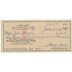 Three Stooges: Larry Fine