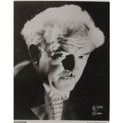 Harry Blackstone, Sr. Signed Photograph