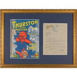 Howard Thurston Typed Letter Signed