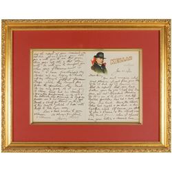 Harry Keller Autograph Letter Signed
