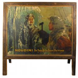 Harry Houdini Movie Advertising Artwork