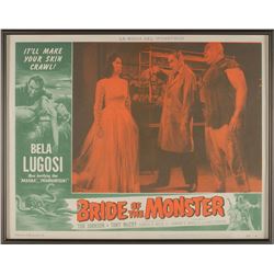 Bride of The Monster Lobby Card Set