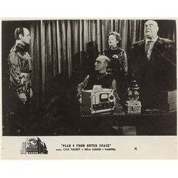 Collection of Three Plan 9 From Outer Space Original Movie Stills