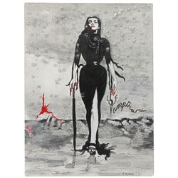Vampira Original Artwork