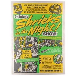 Dr. Satan’s Shrieks in the Night Poster
