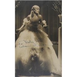 Carole Lombard Oversized Signed Photograph