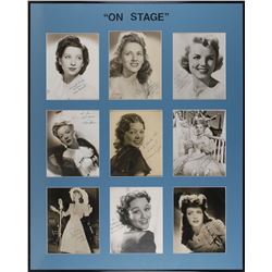 Collection of Nine Actresses Signed Photographs