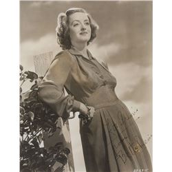 Bette Davis Signed Photograph