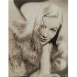 Veronica Lake Signed Photograph