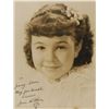 Image 1 : Jane Withers Oversized Signed Photograph