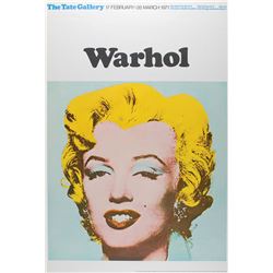 Andy Warhol Original Marilyn Monroe Exhibition Poster