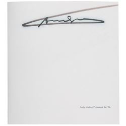 Andy Warhol Signed Book