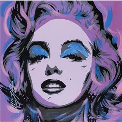 Marilyn Monroe Pop Art by Allison Lefcort
