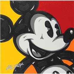 Mickey Mouse Pop Art by Allison Lefcort