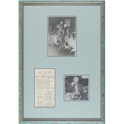 Big Bopper Handwritten Lyrics