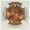 Image 2 : 1946 LINCOLN CENT, NGC MS-66 RED