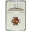 Image 1 : 1948 LINCOLN CENT, NGC MS-66 RED