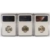 Image 2 : 1943, 44, 45 JEFFERSON NICKELS NGC MS-66