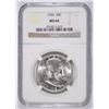 Image 1 : 1956 FRANKLIN HALF DOLLAR, NGC MS-64