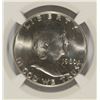 Image 2 : 1960 FRANKLIN HALF DOLLAR, NGC MS-65  RARE!!