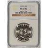 Image 1 : 1962-D FRANKLIN HALF DOLLAR,  NGC MS-64 FBL