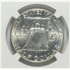 Image 3 : 1963 FRANKLIN HALF DOLLAR, NGC MS-64