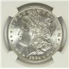 Image 2 : 1884-O MORGAN SILVER DOLLAR, NGC MS-64+ BLAST WHITE