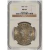 Image 1 : 1887 MORGAN DOLLAR NGC MS-64 WHITE