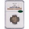 Image 1 : 1896-S BARBER QUARTER NGC VG-8 (CAC)