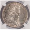 Image 2 : 1918 LINCOLN (ILLINOIS) COMMEN HALF DOLLAR NGC MS-62