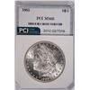 Image 1 : 1885 MORGAN SILVER DOLLAR, PCI MS-66  SUPERB WHITE!