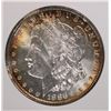 Image 2 : 1886 MORGAN SILVER DOLLAR, PCI MS66 COLOR!
