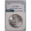 Image 1 : 1887 MORGAN SILVER DOLLARS, PCI MS-66  SUPERB WHITE!