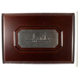 1858-O SEATED HALF DOLLAR, SS REPUBLIC SHIPWRECK COIN, NGC WOOD BOX/  STORY BOOK