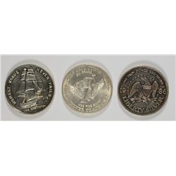 3 1 OZ SILVER ROUNDS