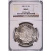 Image 1 : 1881-CC MORGAN DOLLAR NGC MS-65