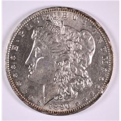 1890-O MORGAN DOLLAR AU/BU