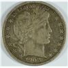 Image 1 : 1908-O BARBER HALF DOLLAR, VF mark on reverse