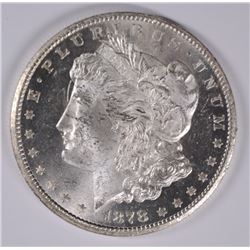 1878-CC MORGAN SILVER DOLLAR, MS-64 BLAST WHITE!