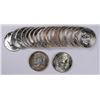 Image 1 : ROLL OF GEM BU 1964 AND 1964-D KENNEDY HALF DOLLARS, ( 20 ) COINS